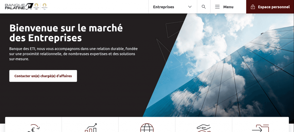 Banque Palatine screenshot 1