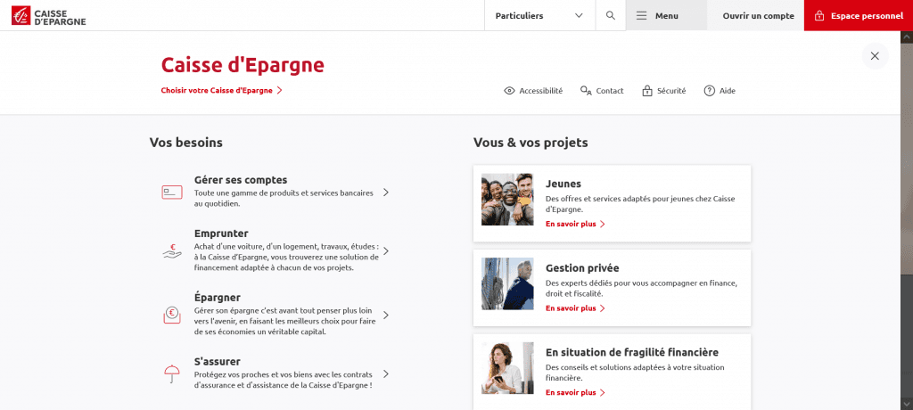 Caisse d’epargne screenshot 1
