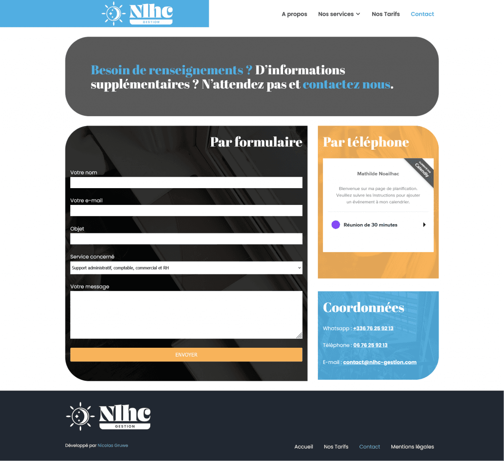 NLHC-Gestion screenshot 1